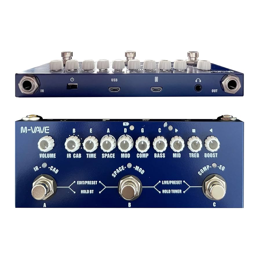 Amazon.com: Multi Effects BASS Pedal,Cube Baby BASS with IR